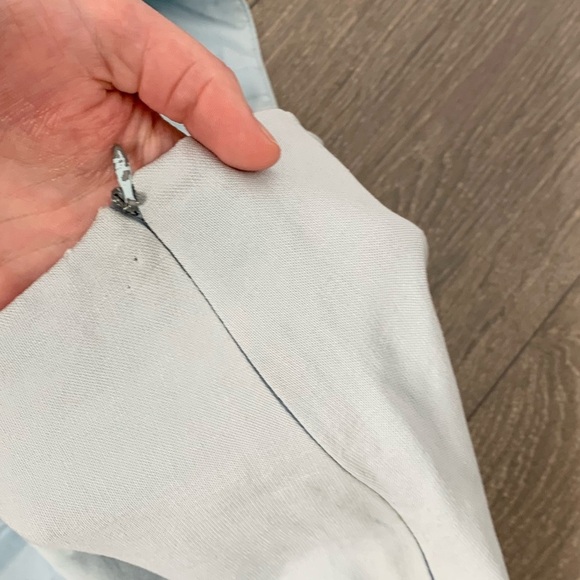 Esprit Women’s Micro Mini Skirt Vintage High rise waist Y2k 2000s Pale Blue - Picture 10 of 12